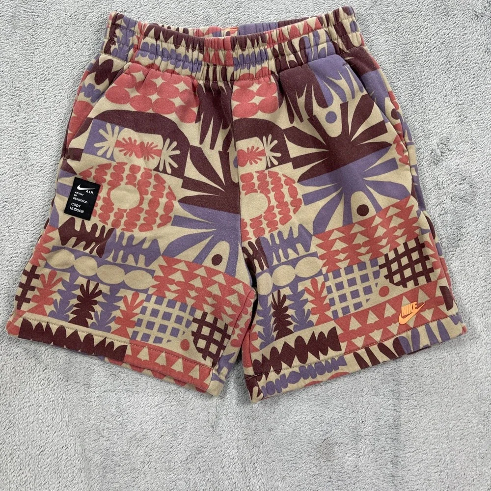 Nike Sportswear Youth L Multicolor A.I.R. Cody Hudson Icon Fleece Shorts